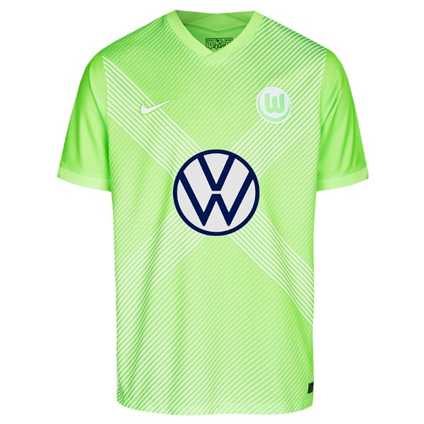 Tailandia Camiseta Wolfsburgo 1ª 2020-2021 Verde